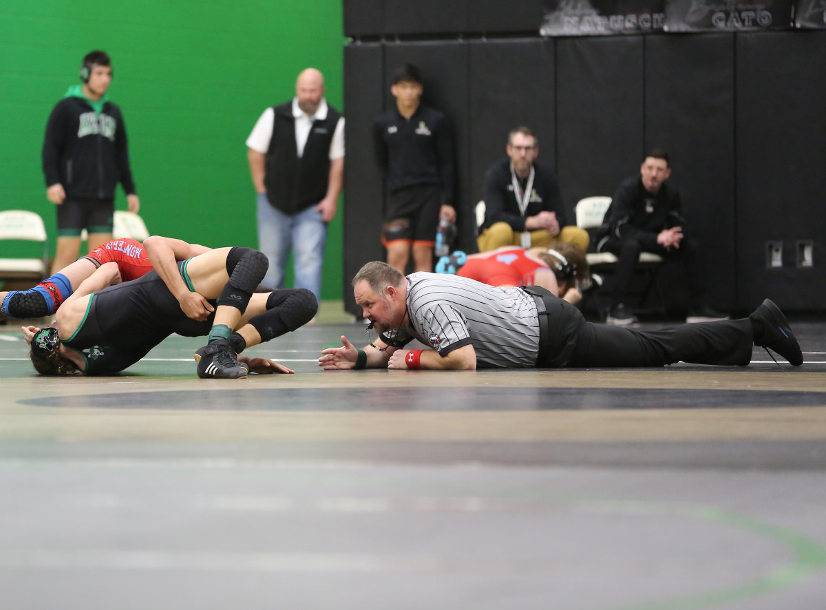 UIL Texas District 4 5A Wrestling Tournament 020423 Brian McLean 16